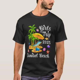Tjejresan 2025 Sommarlov Florida Sanibel Strand T Shirt