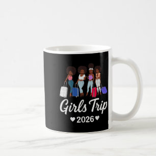 Tjejresan 2026 för svart Melanin-drottning på seme Kaffemugg