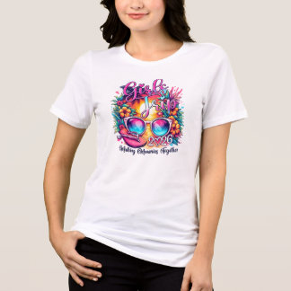 Tjejresan 2026 Tropisk Strand Semester Vänner Ge T Shirt