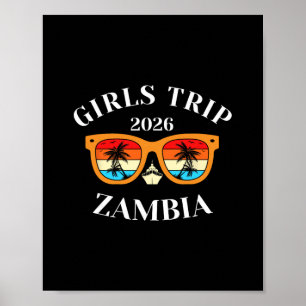 Tjejresan 2026 Zambia Spring Break 2026 Kryssning Poster