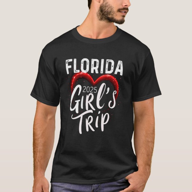 Tjejresan Florida 2025 Tröjor Dam Weekend Födelsed (Framsida)
