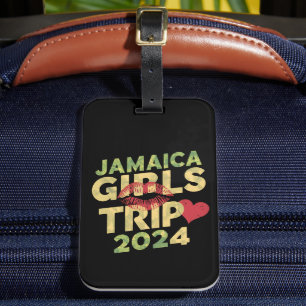 Tjejresan Jamaica 2024 Helg Sommarlov Bagagebricka