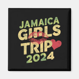 Tjejresan Jamaica 2024 Helg Sommarlov Magnet