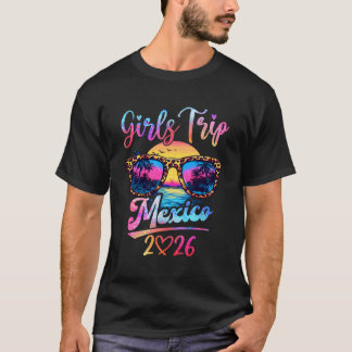 Tjejresan Mexiko 2026 Matchande Sommarlovskläder T Shirt