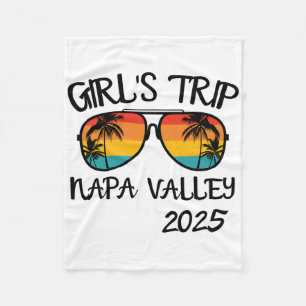 Tjejresan Napa Valley 2025 Sommarlov Matchi Fleecefilt
