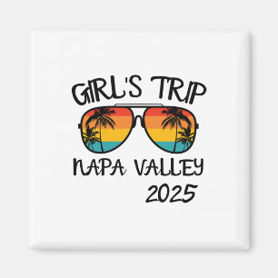 Tjejresan Napa Valley 2025 Sommarlov Matchi Magnet