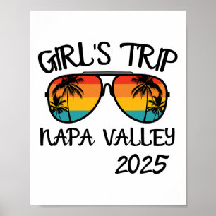 Tjejresan Napa Valley 2025 Sommarlov Matchi Poster