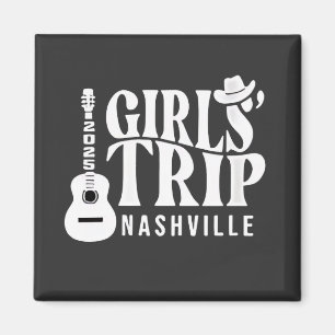 Tjejresan Nashville 2025 Semester Sommar Magnet