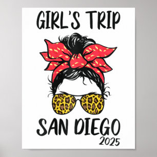 Tjejresan San Diego 2025 Semester Tjej Weekend M Poster