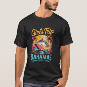 Tjejresan Skapar Minnen Bahamas Bästa Vänner Match T Shirt
