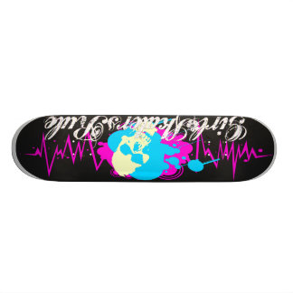Tjejskridskoåkare Mini Skateboard Bräda 18,5 Cm