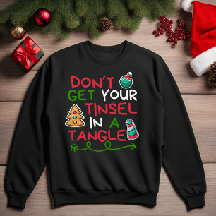 Tjejtröja 'Don't Get Your Tinsel In A Tangle' T Shirt