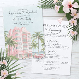 Tjejweekend Miami Beach Möhippa Inbjudningar