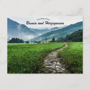 Tjentiste Bosnien och Hercegovina Vykort