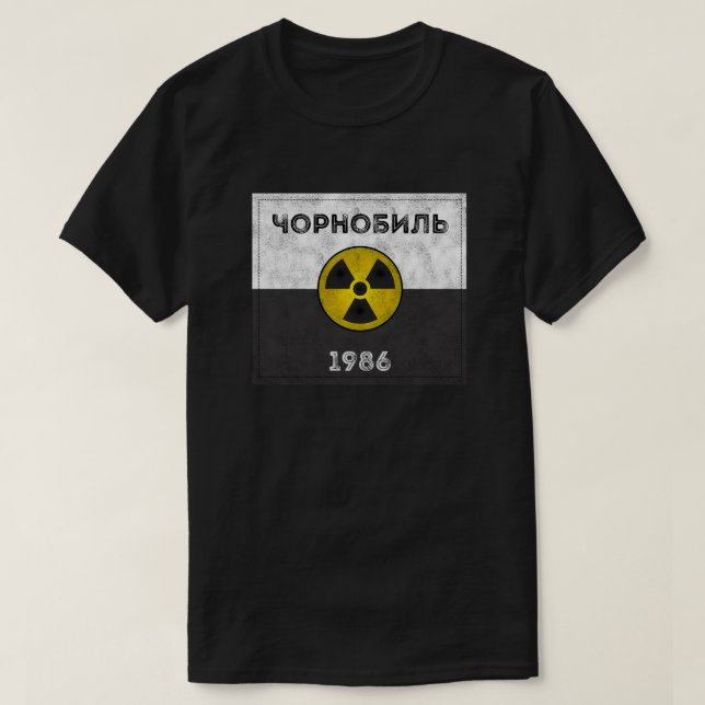 Tjernobylkatastrofen 1986 t shirt (Design framsida)