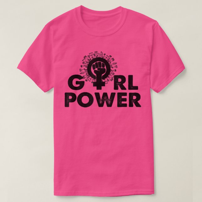 Tjernolens feminism, Unise Slogan Flower Tee, wome T Shirt (Design framsida)