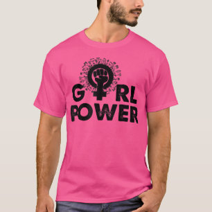 Tjernolens feminism, Unise Slogan Flower Tee, wome T Shirt