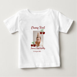 Tjerry först fotoungar i grattis på födelsedagen,  t shirt