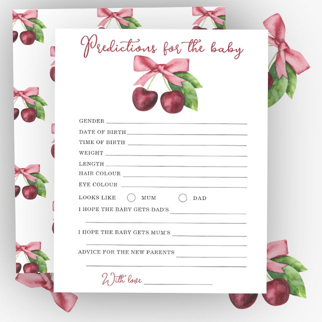 Tjerryskbabydusch - förutsägelser och råd från bab (Skapare uppladdad)