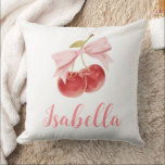 Tjerryskrumsdekaler, Anpassningsbar rosa Bow Cherr Kudde<br><div class="desc">Lägg till ett magiskt och mysigt stil i ditt Miss Cherry-daghem eller barnsovrum med vår toppen-mjuka Coquette Bow Cherry-kudde ✨ Med två unika, dubbla-sidiga utformningar kan du sprinkla extra på gungande stolar, sängar eller läsnokar.. flip till att nypa din lilla i en helt ny drömmande äventyr! Det är också en...</div>