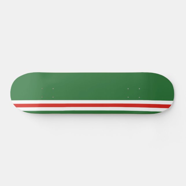Tjetjenien, Ichkeria-Flagga Mini Skateboard Bräda 18,5 Cm (Horz)