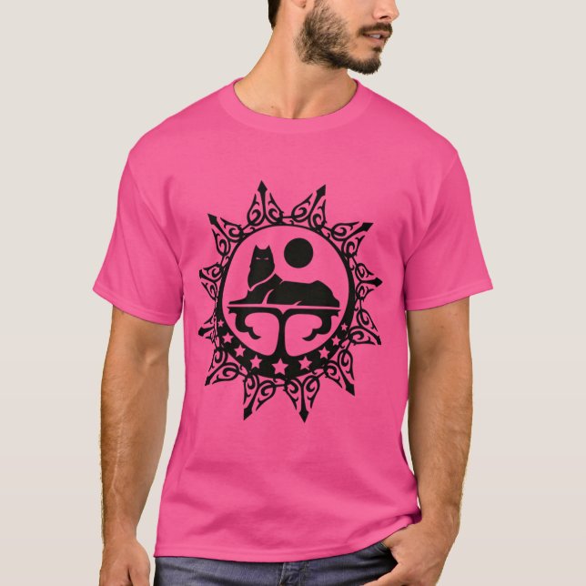 Tjetjenien Noxchi Borz Kavkaz T Shirt (Framsida)