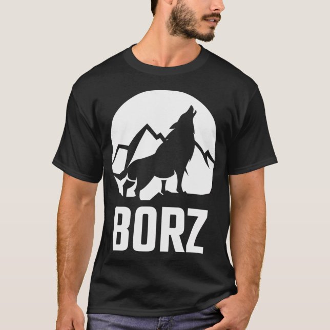 Tjetjenien, Tjetjenien, Tjetjenien, Borz T Shirt (Framsida)