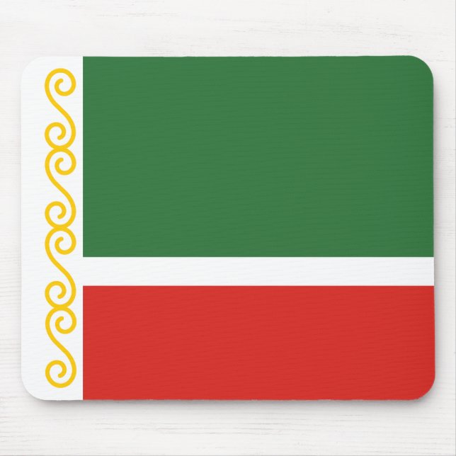 Tjetjeniens flagga musmatta (Framsidan)