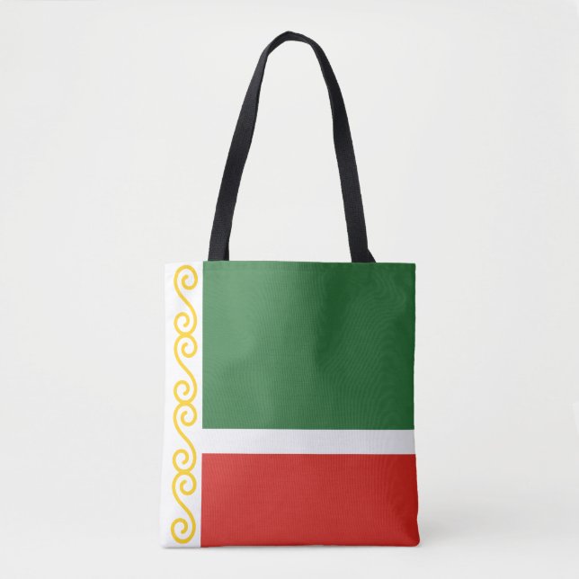 Tjetjeniens flagga tygkasse (Framsida)