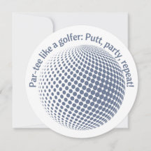 Tjo-ta som en golfare