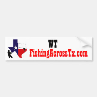 tjock%20logotyp%20#001_AZ, FishingAcrossTx.com, WT Bildekal