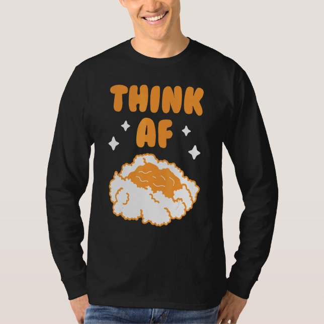 Tjock Af Mosade Potatis Fitness Tyngdlyftning T Shirt (Framsida)