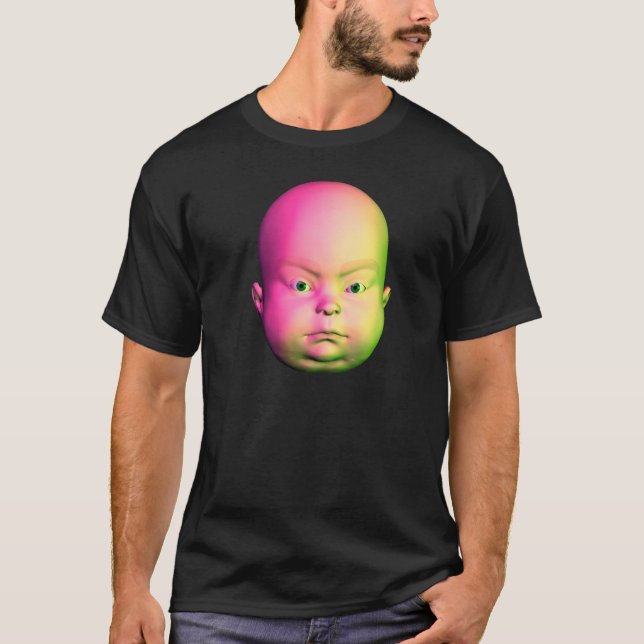 Tjock Baby Tee Shirt (Framsida)