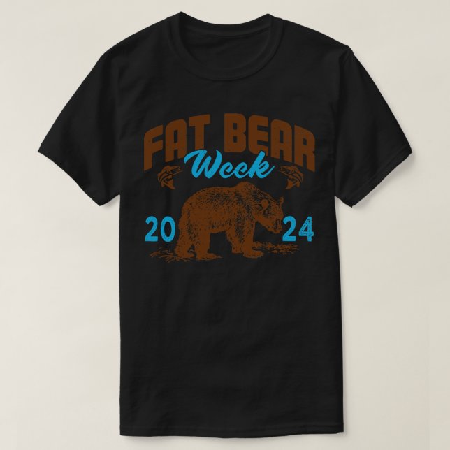 Tjock Bear Week 2024 Lårbjörn T Shirt (Design framsida)