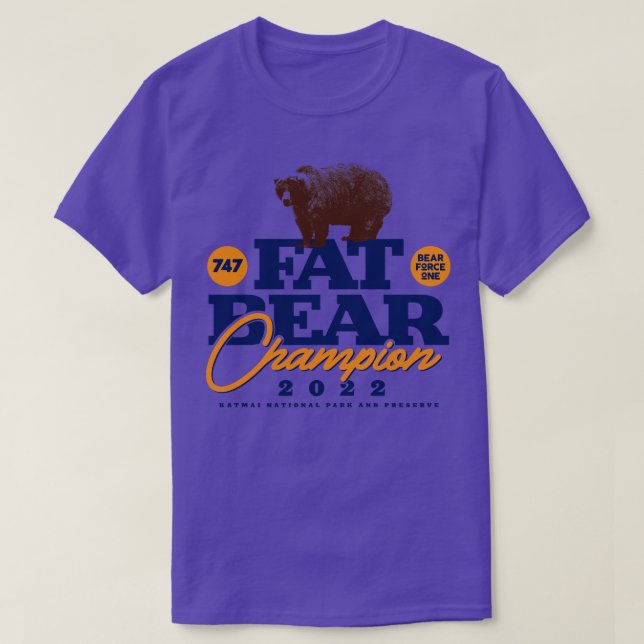 Tjock Bear Week Champion T Shirt (Design framsida)