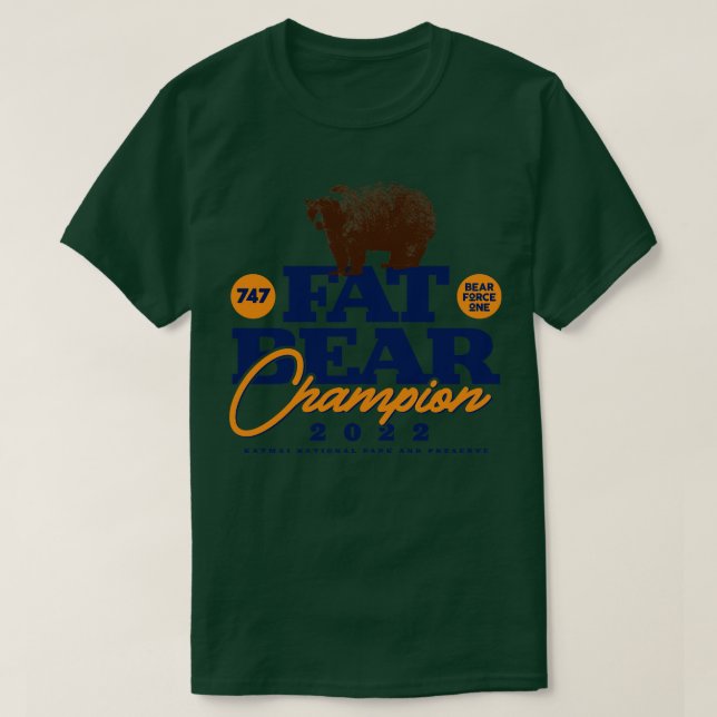 Tjock Bear Week Champion T Shirt (Design framsida)