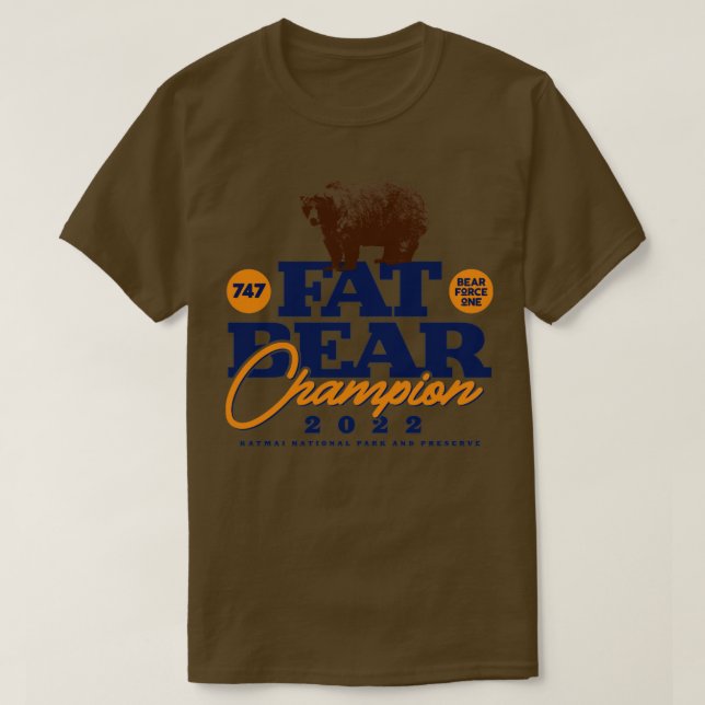 Tjock Bear Week Champion T Shirt (Design framsida)