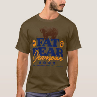 Tjock Bear Week Champion T Shirt