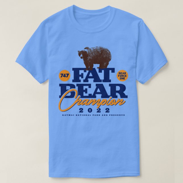 Tjock Bear Week Champion T Shirt (Design framsida)