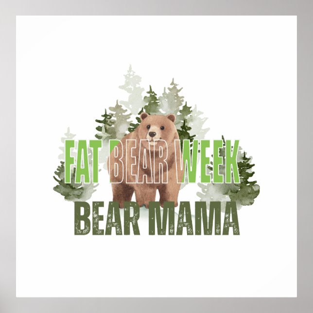 Tjock Bear Week Poster (Framsidan)