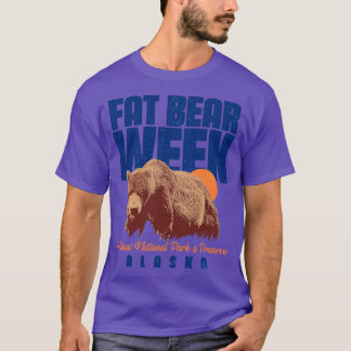 Tjock Bear Week-viloläge T Shirt