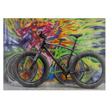 Tjock Bike and Flames