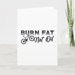 Tjock Bike Burn Tjock not Oil Bike MTB Biker Fatcy Kort