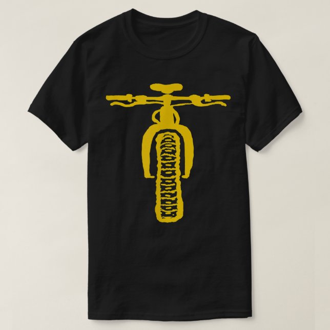 Tjock Bike Mountain Biking T Shirt (Design framsida)