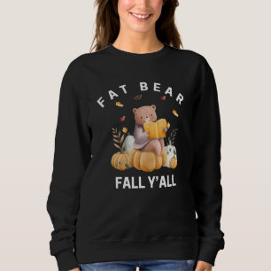Tjock Björn Höst Er Allihopa, Tecknad, Enkel, Roli T Shirt