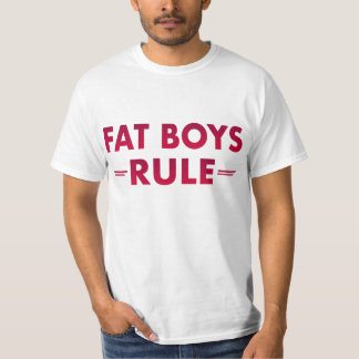 TJOCK BOYS RULE MANAR-SHIRT T SHIRT