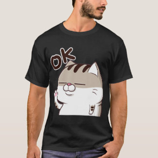 Tjock Cat, Ami Tjock Cat OKOK, Funny Cat T-Shirt