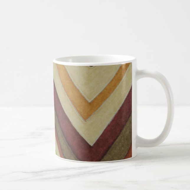 Tjock Cat Back Coffee Mugg (Höger)
