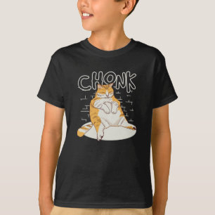 Tjock Cat Chonk Chonky Meme Chonker Cat T Shirt