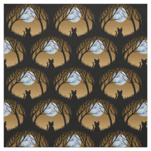 Tjock Cat Fabric Cat Lover Fabrics Cat Lover Mönst Tyg